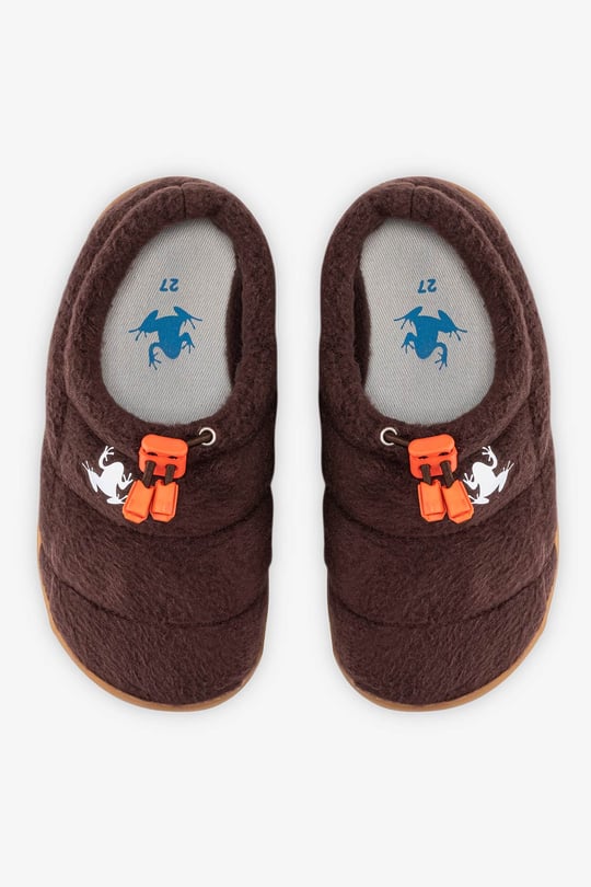 Hoppuff Polar Brown Barefoot Kids Shoes