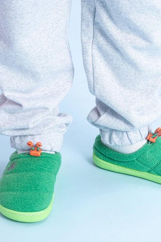 Hoppuff Polar Green Barefoot Kids Shoes