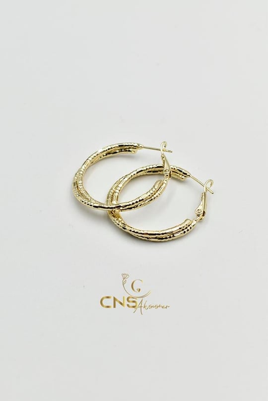 14K Vip Halka Model Küpe