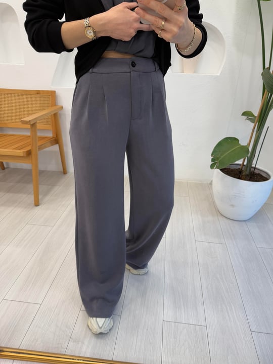 AÇIK GRİ 35681 MODAL PANTOLON