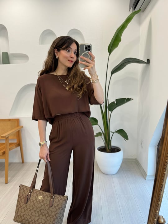 AÇIK KAHVE 1431 PANTOLON TAKIM 
