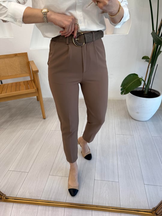 AÇIK KAHVE 50710 ATLAS PANTOLON