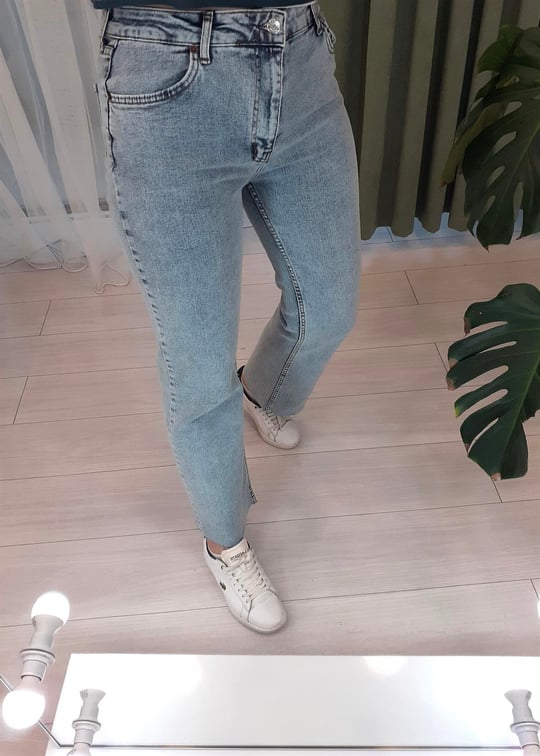 AÇIK MAVİ FLARE PAÇA JEAN