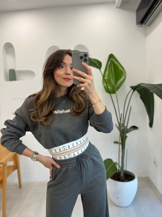 ANTRASİT 0279 SWEATSHİRT