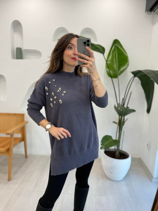 ANTRASİT 4572 ANGORA KAZAK