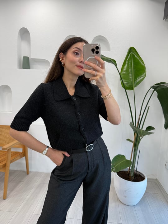 ANTRASİT 60285 TRİKO HIRKA 