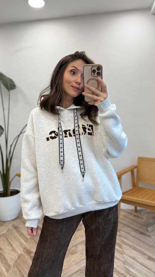 BEJ 1027 KAPÜŞONLU SWEAT 