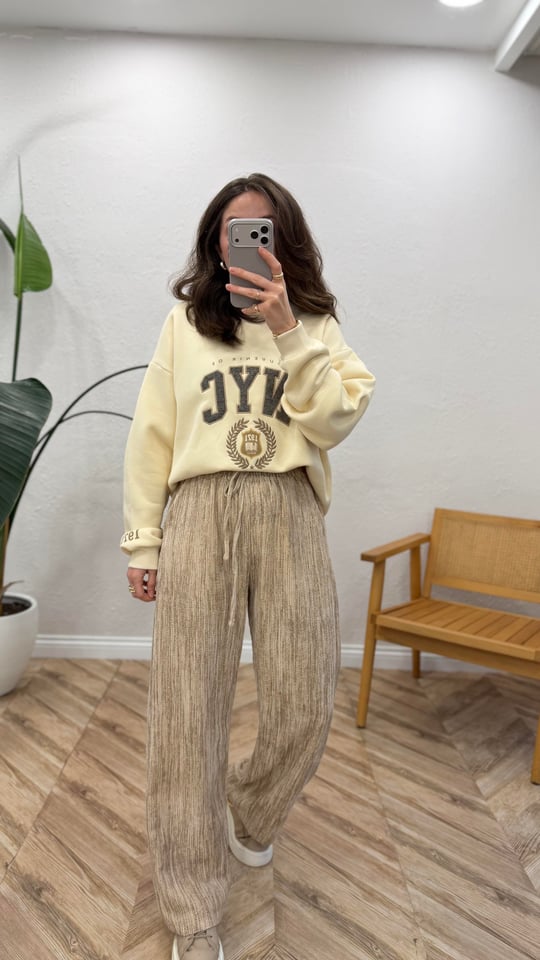 BEJ 1183 KADİFE PANTOLON