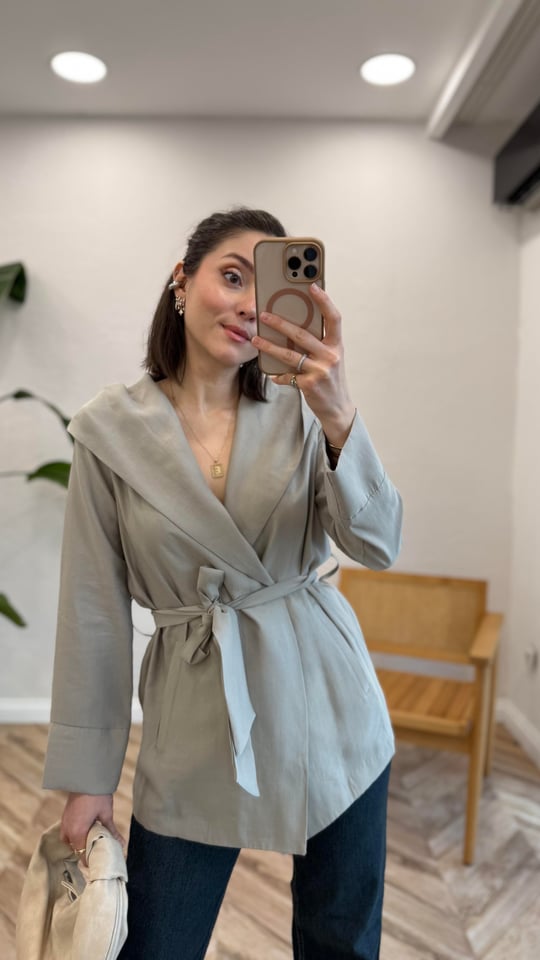 BEJ 7058 ŞAL YAKA CEKET 