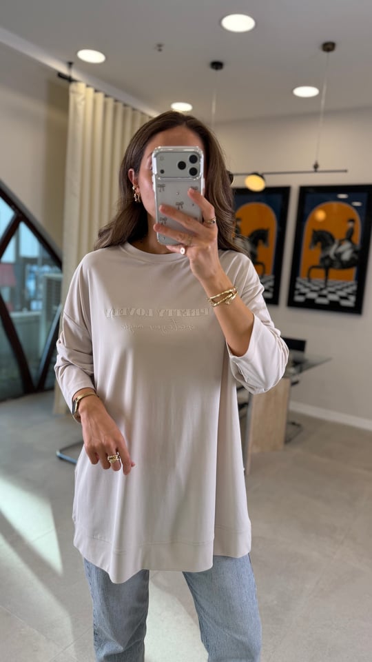BEJ 7840 BASKILI TİŞÖRT 