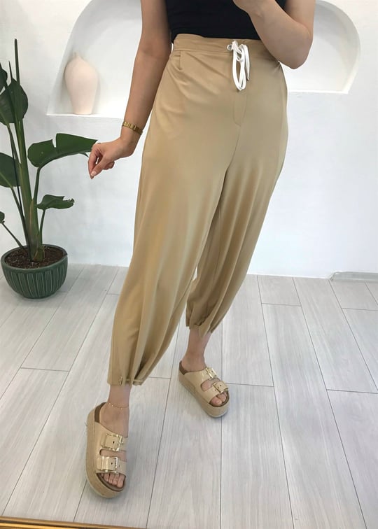 BEJ BAMBU PANTOLON 
