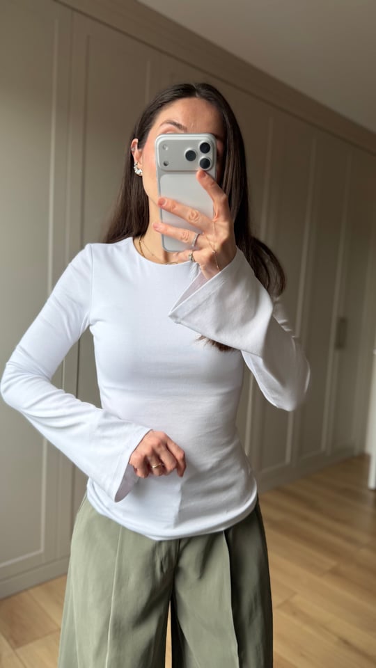 BEYAZ 2284 UZUN KOL TOP 