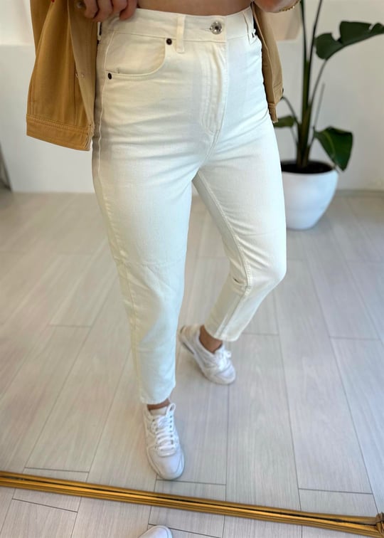 BEYAZ 482 MOM JEAN 