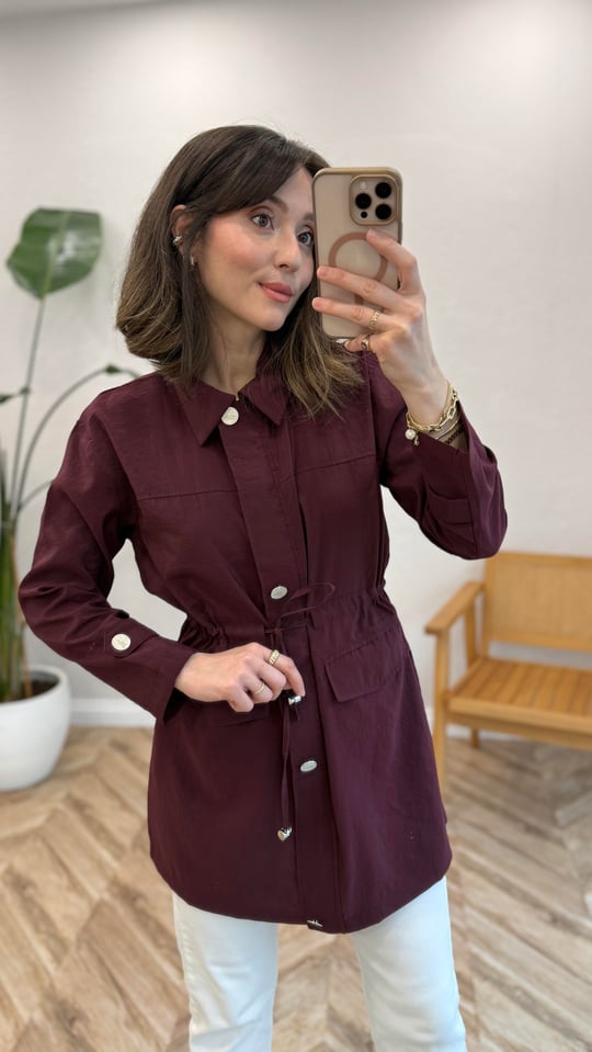 BORDO 2862 DÜĞME DTY TENSEL KAP 