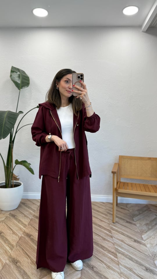 BORDO 2872 FERMUARLI TAKIM 