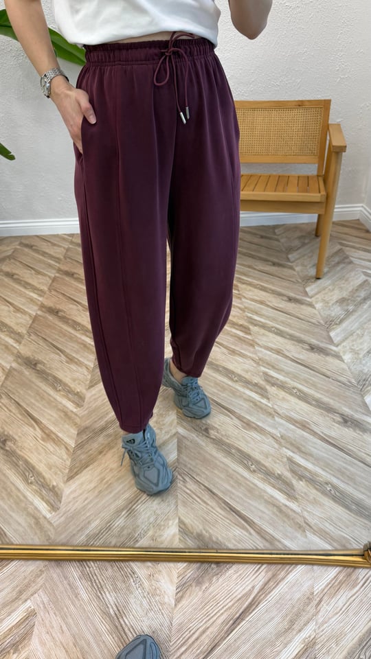 BORDO 34514 KONİK PANTOLON