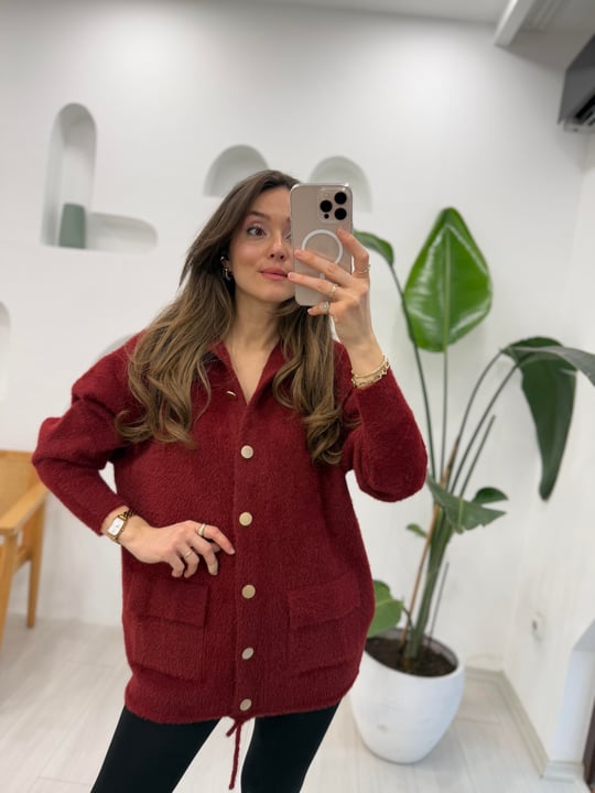 BORDO 40936 KAPŞPONLU HIRKA