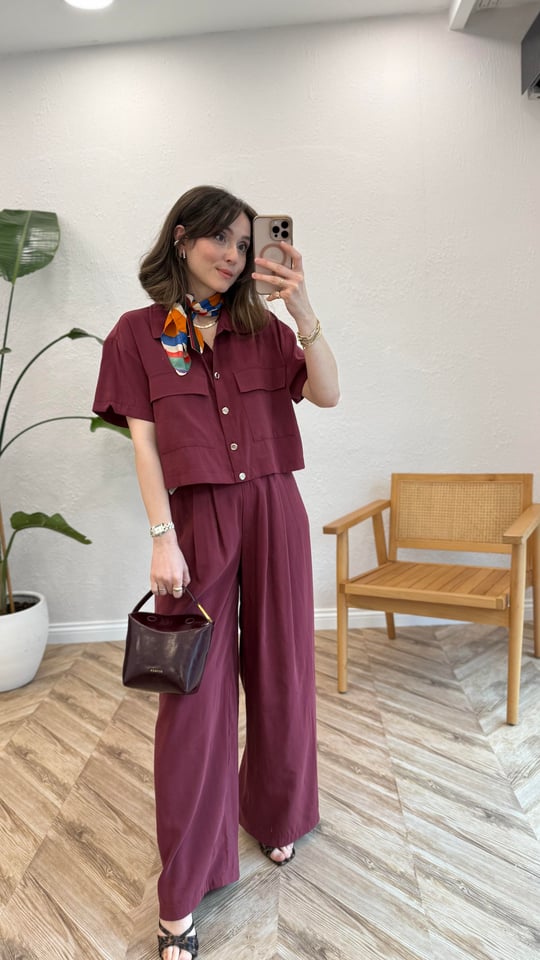 BORDO 4661 TENCEL GÖMLEK TAKIM 