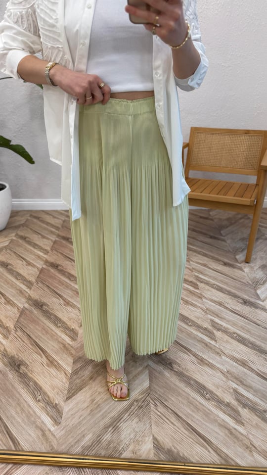 ÇAĞLA 5359 PLİSE PANTOLON ETEK 