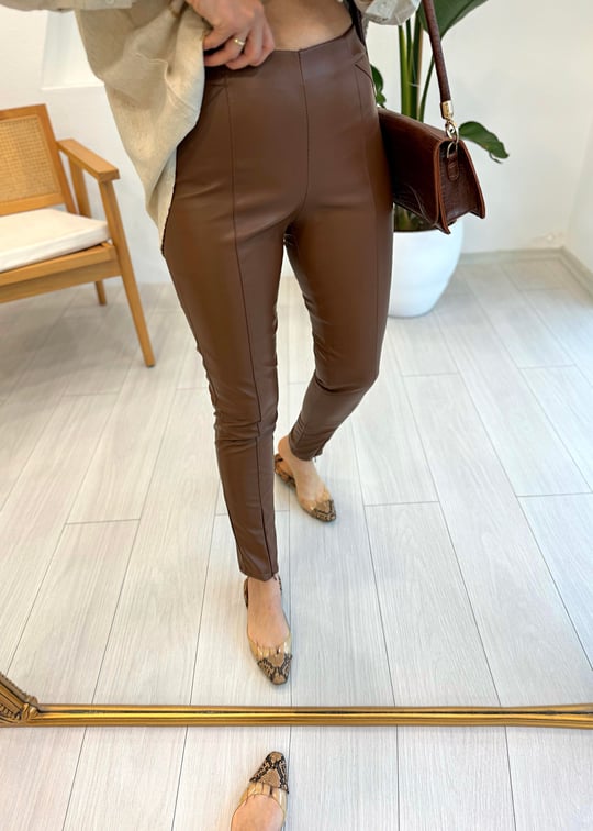 CAMEL 3139 DERİ PANTOLON