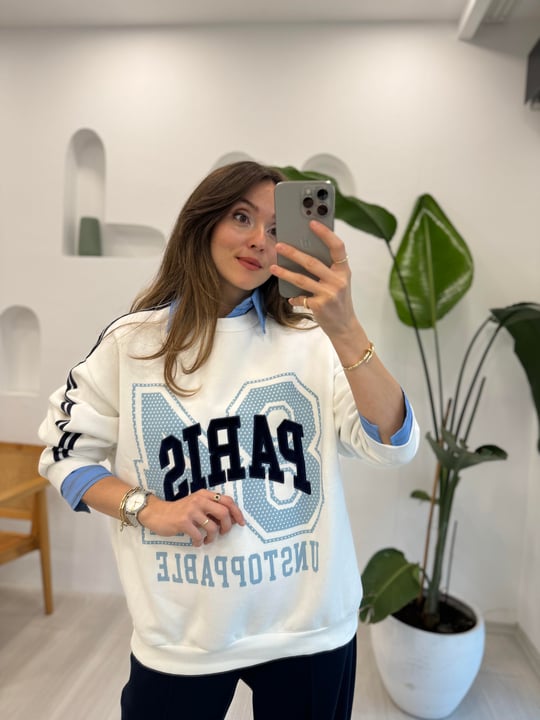 EKRU 0097 SWEATSHİRT