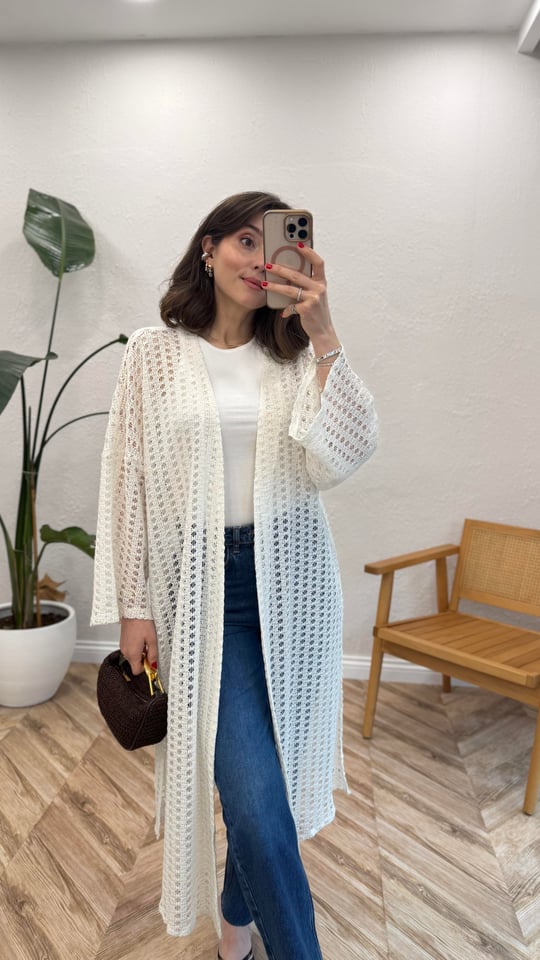 EKRU 0697 TRİKO HIRKA