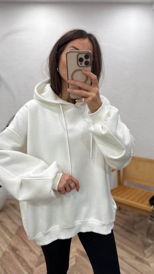 EKRU 3039 PİLE DTY SWEAT