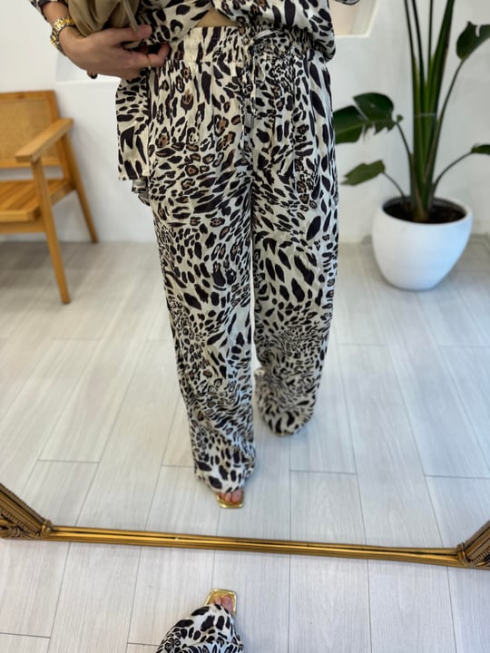 EKRU 45093 LEOPAR PANTOLON 