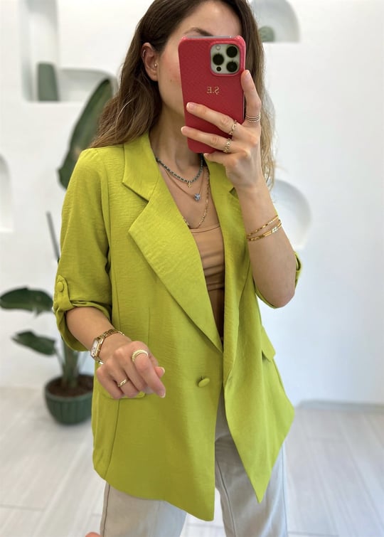 FISTIK YEŞİL CEKET