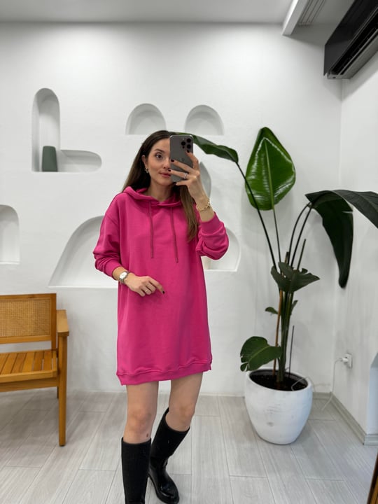 FUŞYA 1231 SWEAT ELBİSE