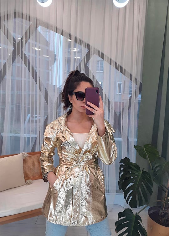 GOLD POPER SHİNE KAP 