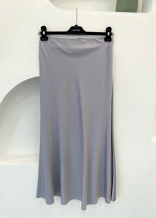 GRİ 3638 SATEN ETEK