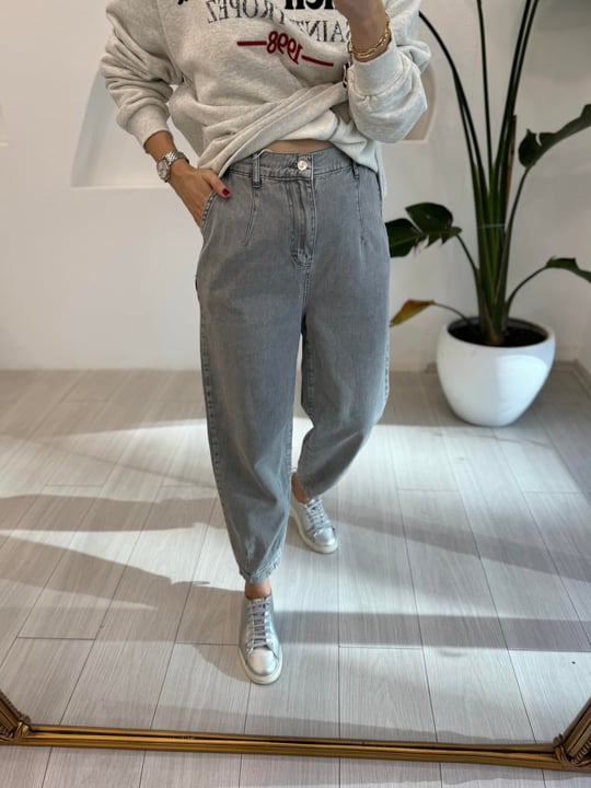 GRİ 3644 DENİM PANTOLON 