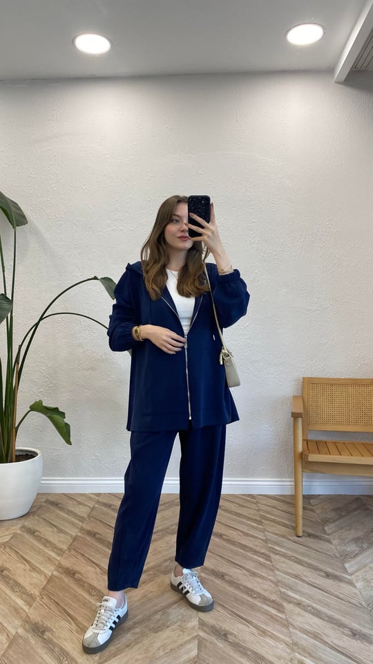 İKOLL 4491 PANT. TAKIM LACİVERT S