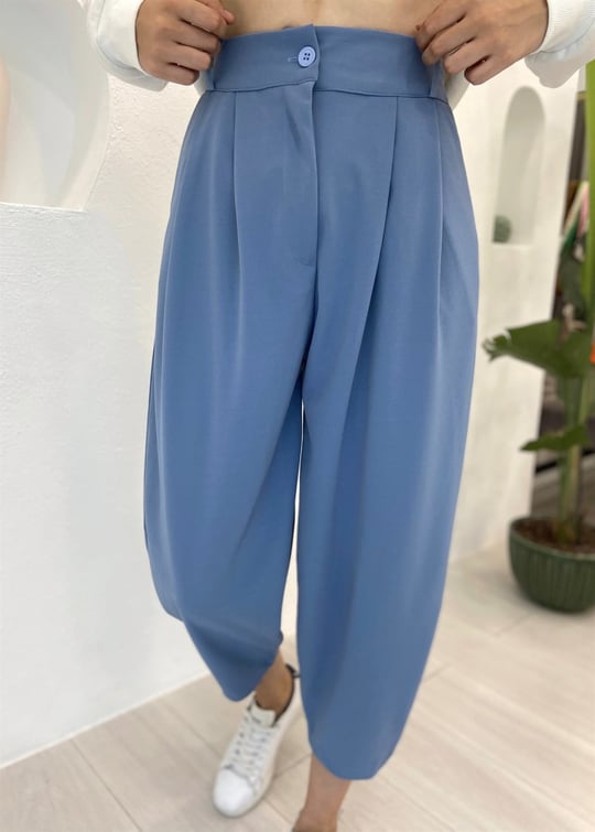 İNDİGO ŞALVAR KESİM PANTOLON