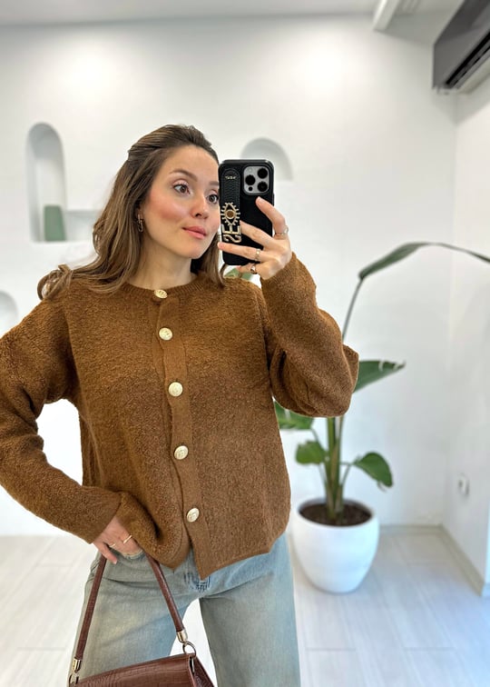 KAHVE 4060 TRİKO HIRKA 