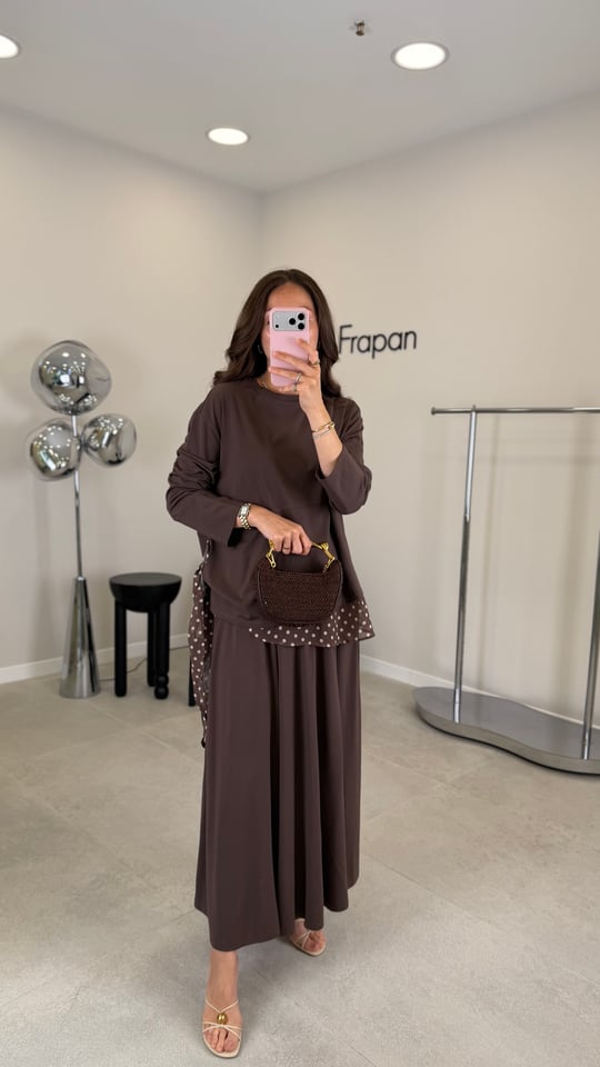 KAHVE 7627 PUANTİYE TAKIM 