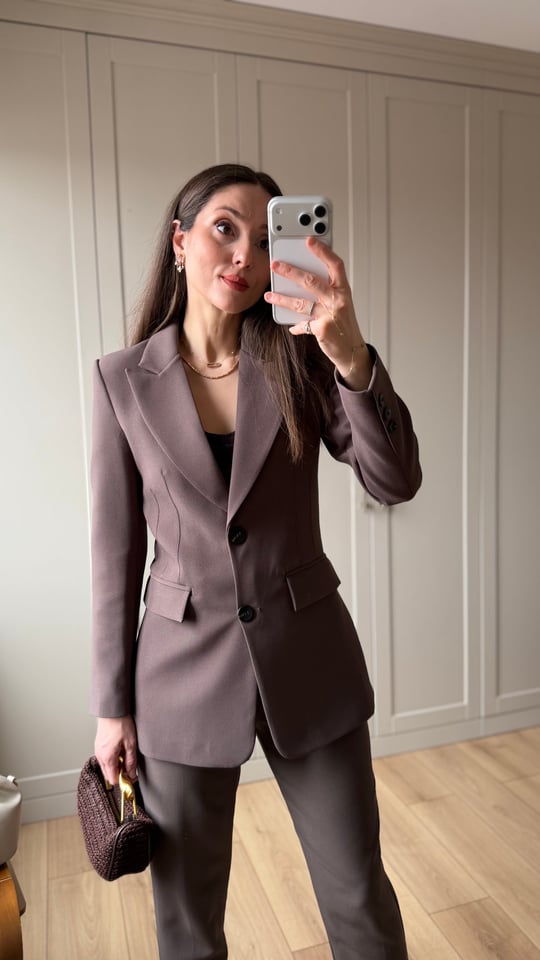 KAHVE 9452 BLAZER CEKET 