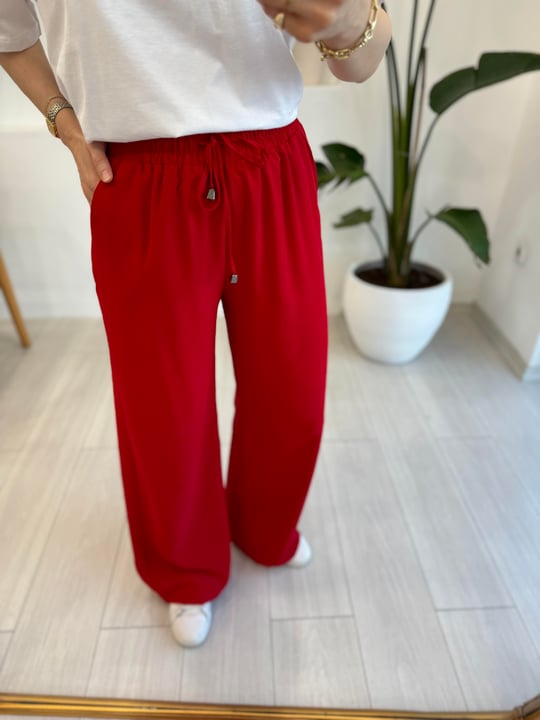 KIRMIZI 0858 BOL PAÇA PANTOLON