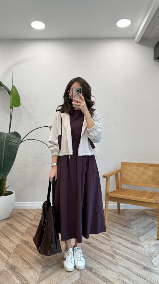 KOYU BEJ 2146 CEKET ELBİSE TAKIM 