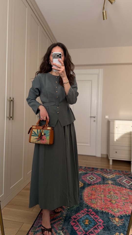 KOYU ÇAĞLA 6356 KEMERLİ TAKIM