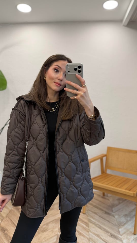 KOYU KAHVE 5424 ŞİŞME MONT
