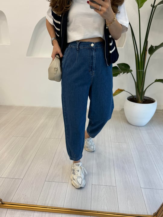 KOYU MAVİ 33465 DENİM PANTOLON 