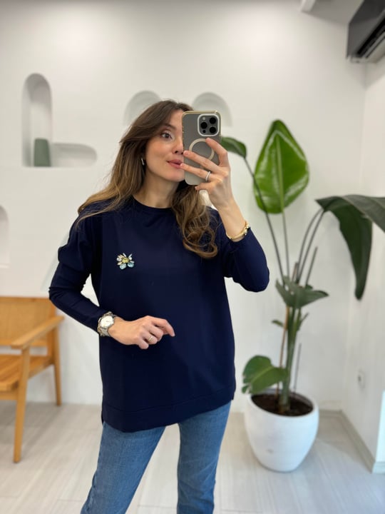 LACİ 22YP01B3425 İPEK PAMUK BLUZ