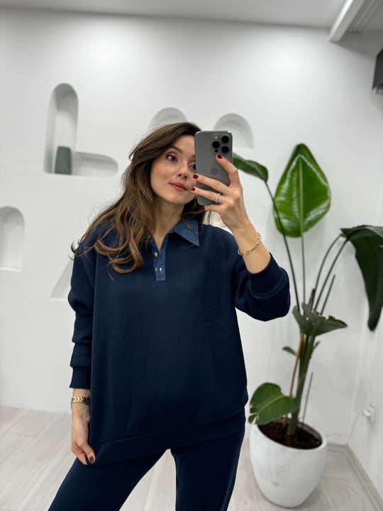 LACİVERT 0032 SWEAT 