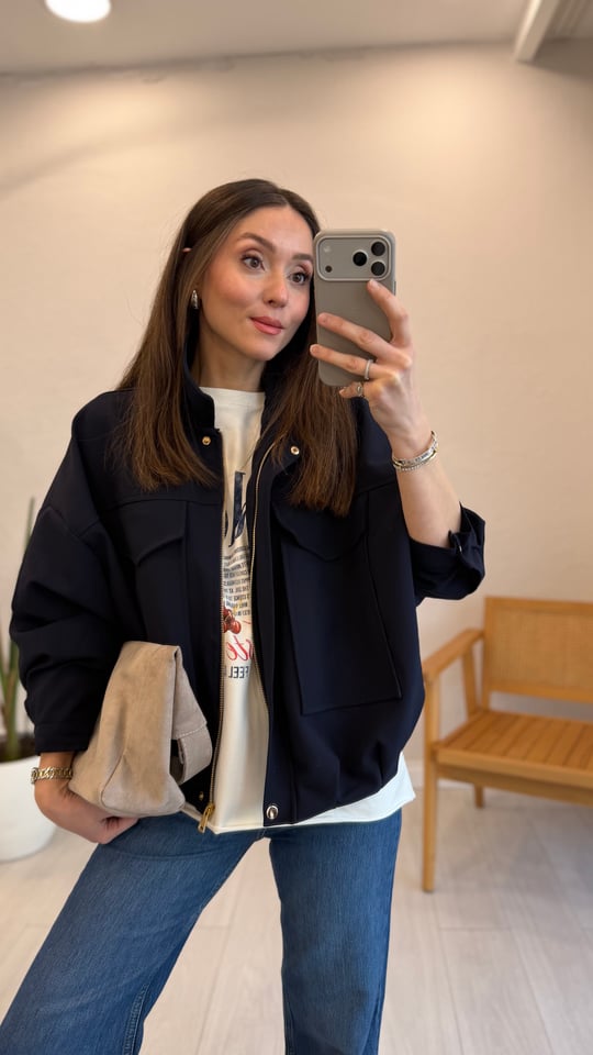 LACİVERT 015 BOMBER MONT 