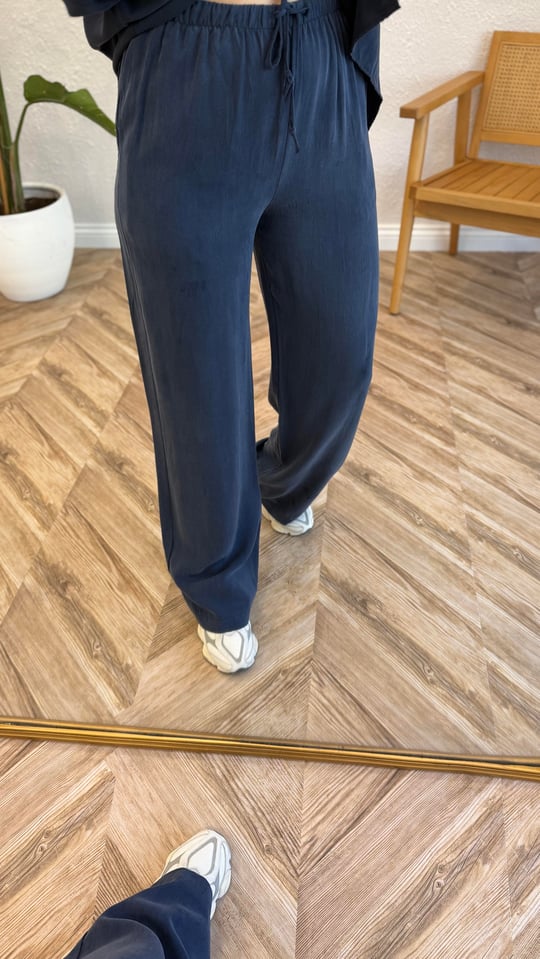 LACİVERT 1319 TENSEL PANTOLON 