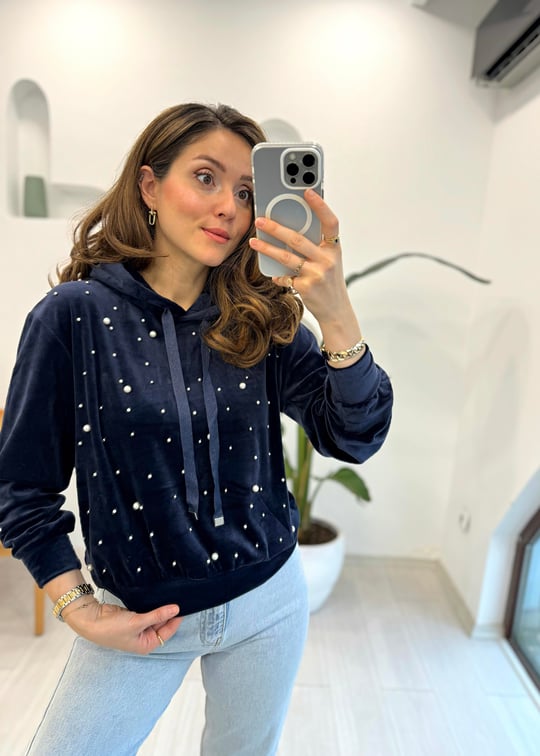 LACİVERT 15223 SWEAT