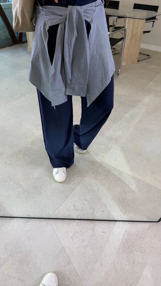 LACİVERT 2066 BELİ GÖMLEKLİ PANTOLON 