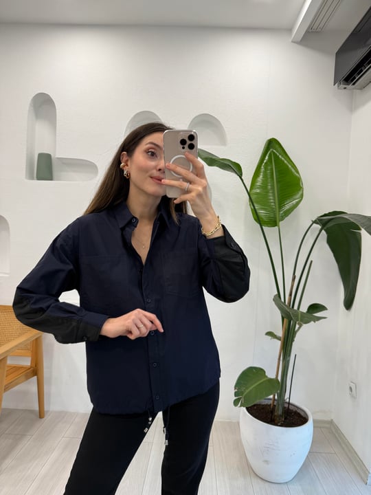 LACİVERT 2978 GÖMLEK